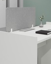 Feta Series- Single side one person workstation with Pedestal having 1 drawer and 1 filing cabinet