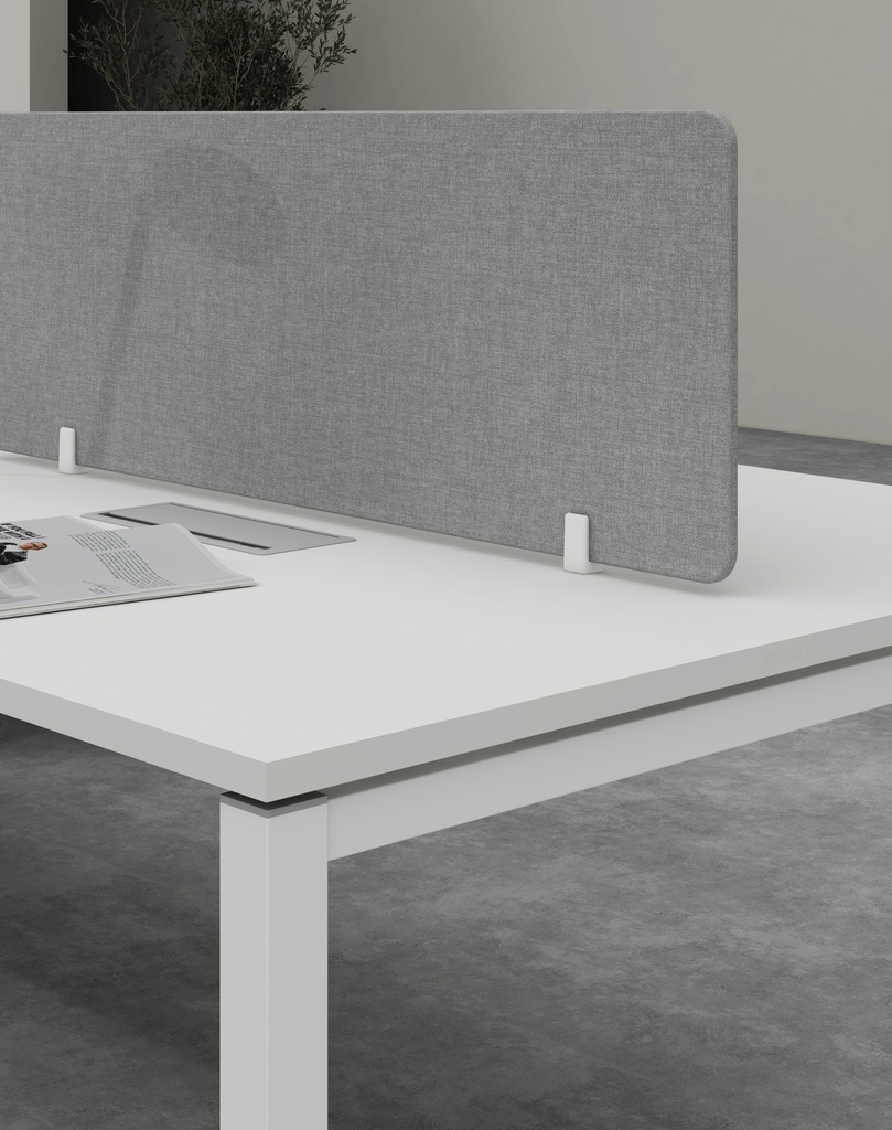 Base Series - Double side workstation (Cluster of 6) Straight leg