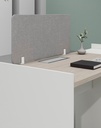 Feta Series- Single side one person workstation with Pedestal having 1 drawer and 1 filing cabinet