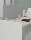 Feta Series- Single side one person workstation with Pedestal having 2 drawers and 1 filing cabinet