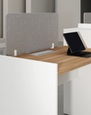 Feta Series - Single side workstation (Cluster of 2) with Pedestal having 2 drawers and 1 filing cabinet