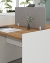 Feta Series - Double side workstation (Cluster of 4) with Pedestal having 2 drawers and 1 filing cabinet