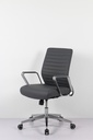 ETHAN PU Leather Mid Back Chair 