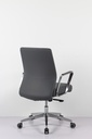 ETHAN PU Leather Mid Back Chair 