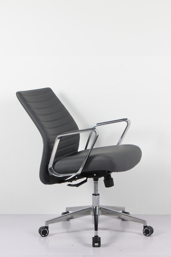 ETHAN PU Leather Mid Back Chair 