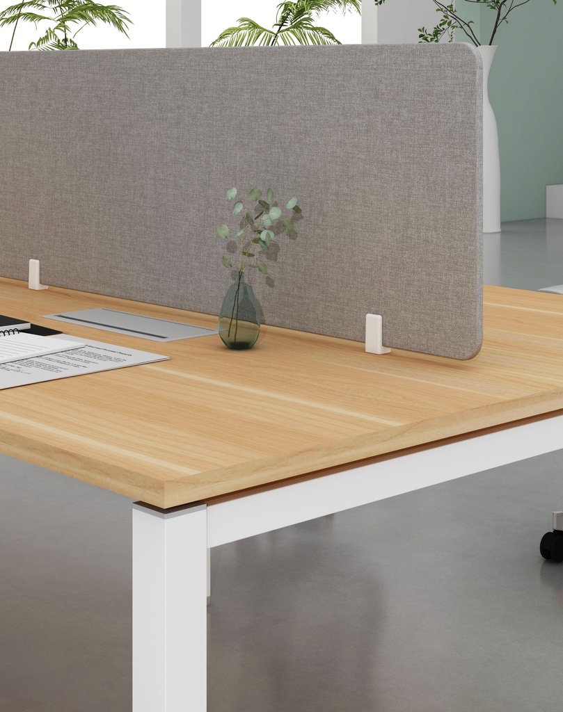 Base Series - Double side workstation (Cluster of 4) Straight leg