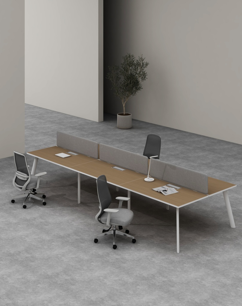 Agile 2 Series - Double side workstation (Cluster of 6)