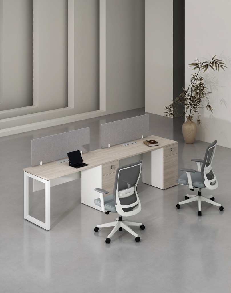 Base Series - Single Side WS (2pax) with Pedestal (1D+1F)