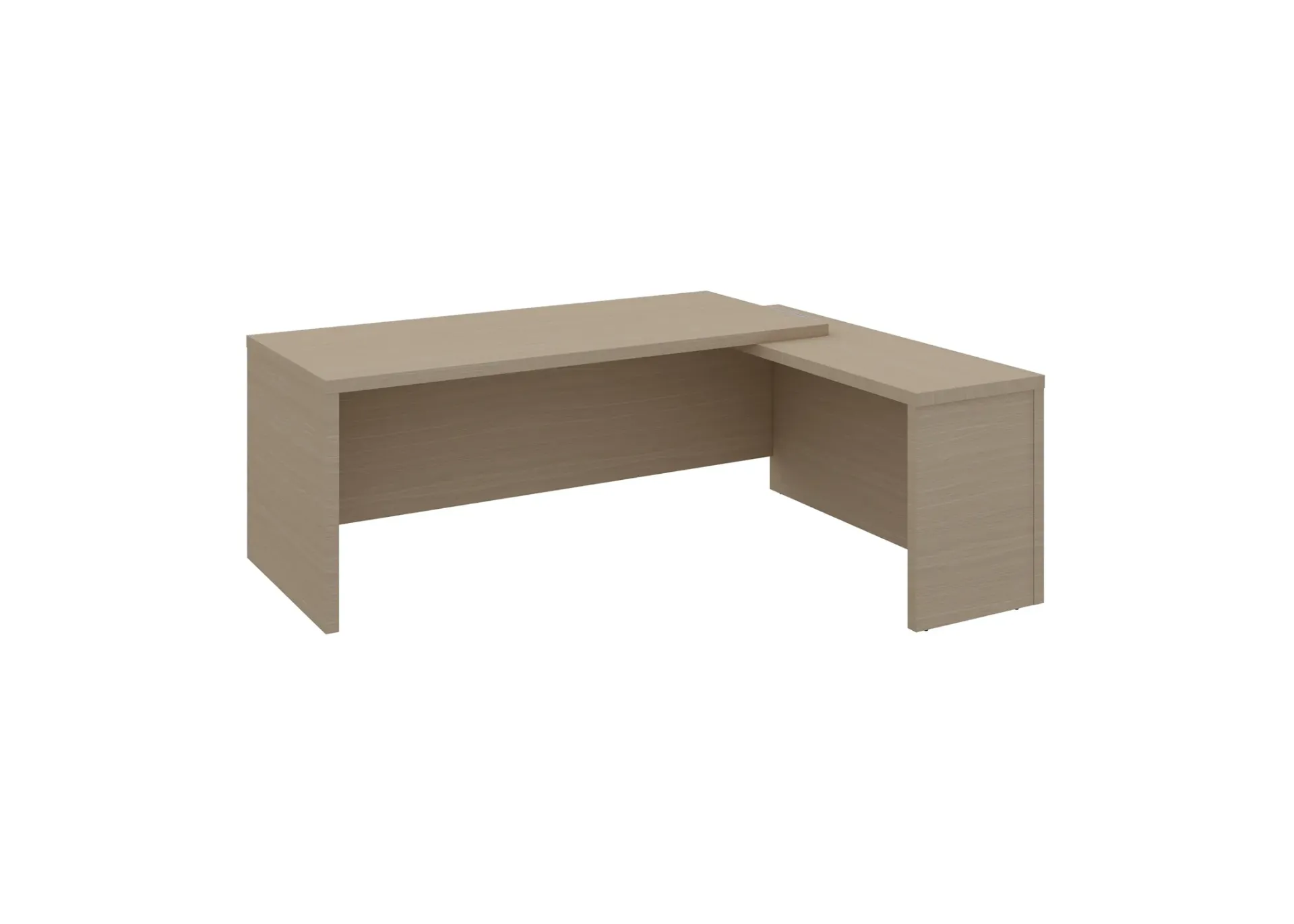 Avitar L-shaped Manager Table with Side return
