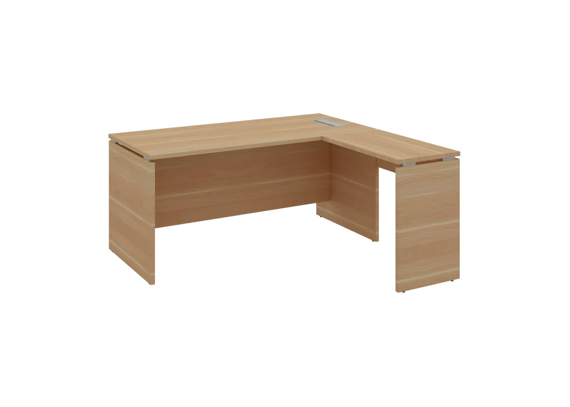 Avitar L-shaped Manager Table with Side return