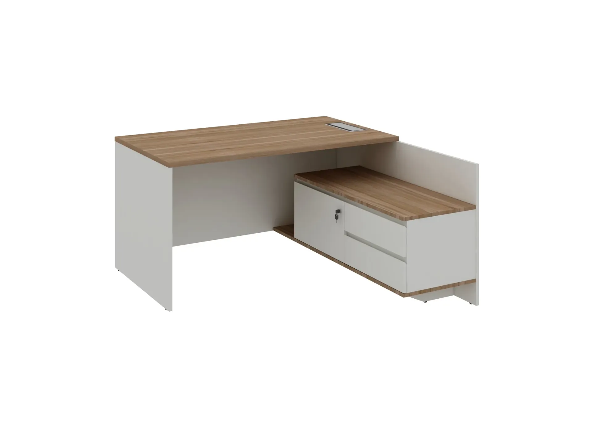 Feta L-shaped Manager Table 