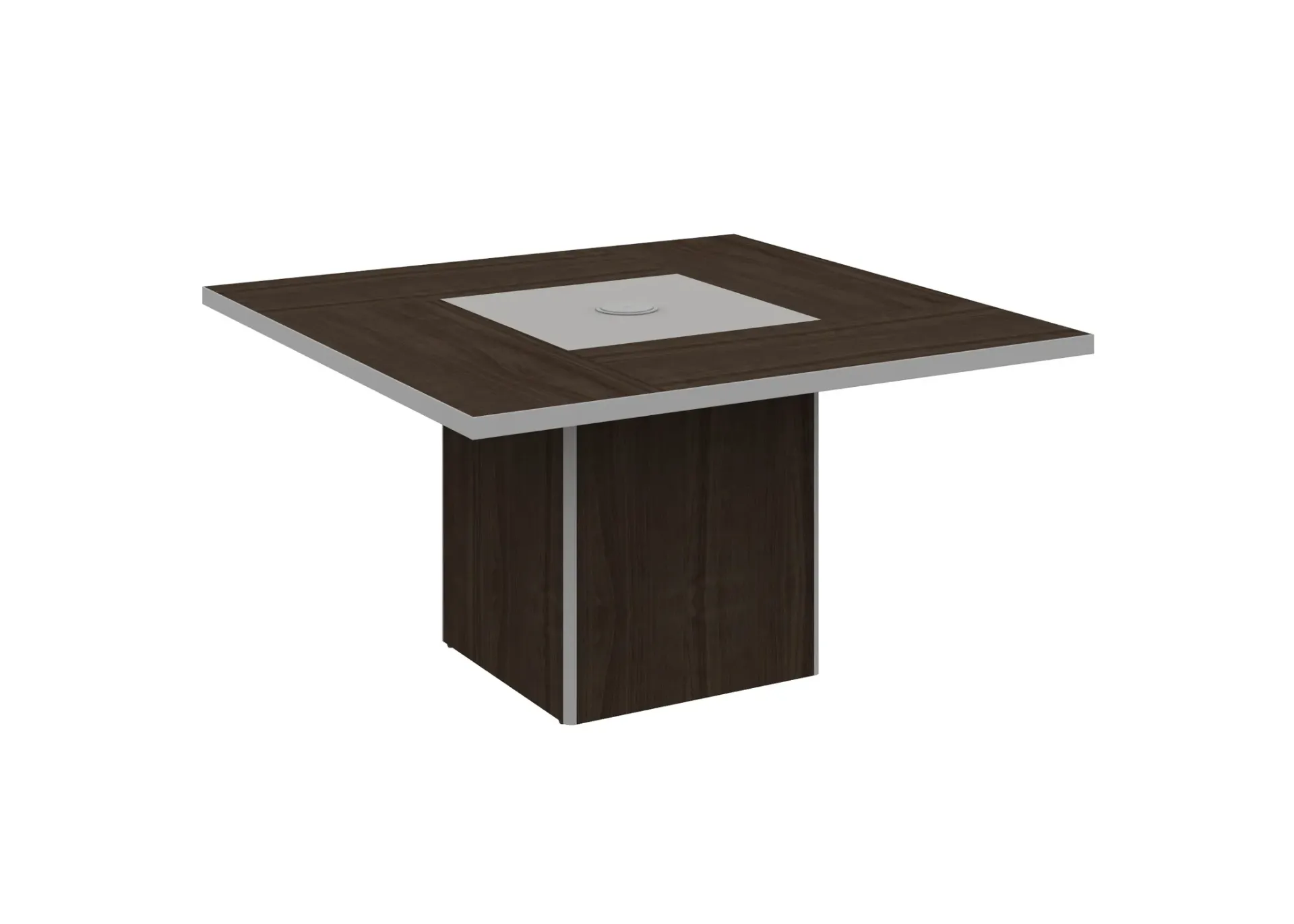 Bofei square meeting Table (MF006-Dark Walnut)