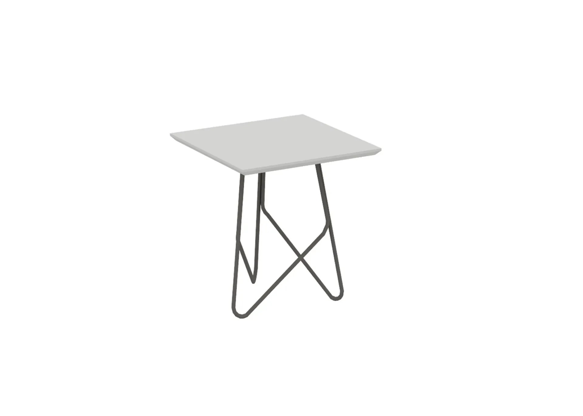 Beam Square Coffee table A (MF001 Moonlight White)