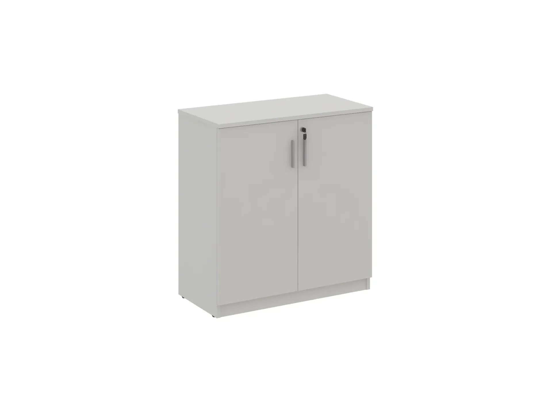 Stoa 2-Door Low Cabinet (MF001 Moonlight White)