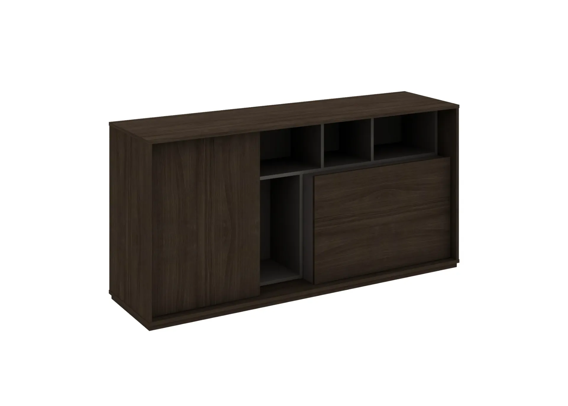 Bota Credenza (MF006-Dark Walnut)