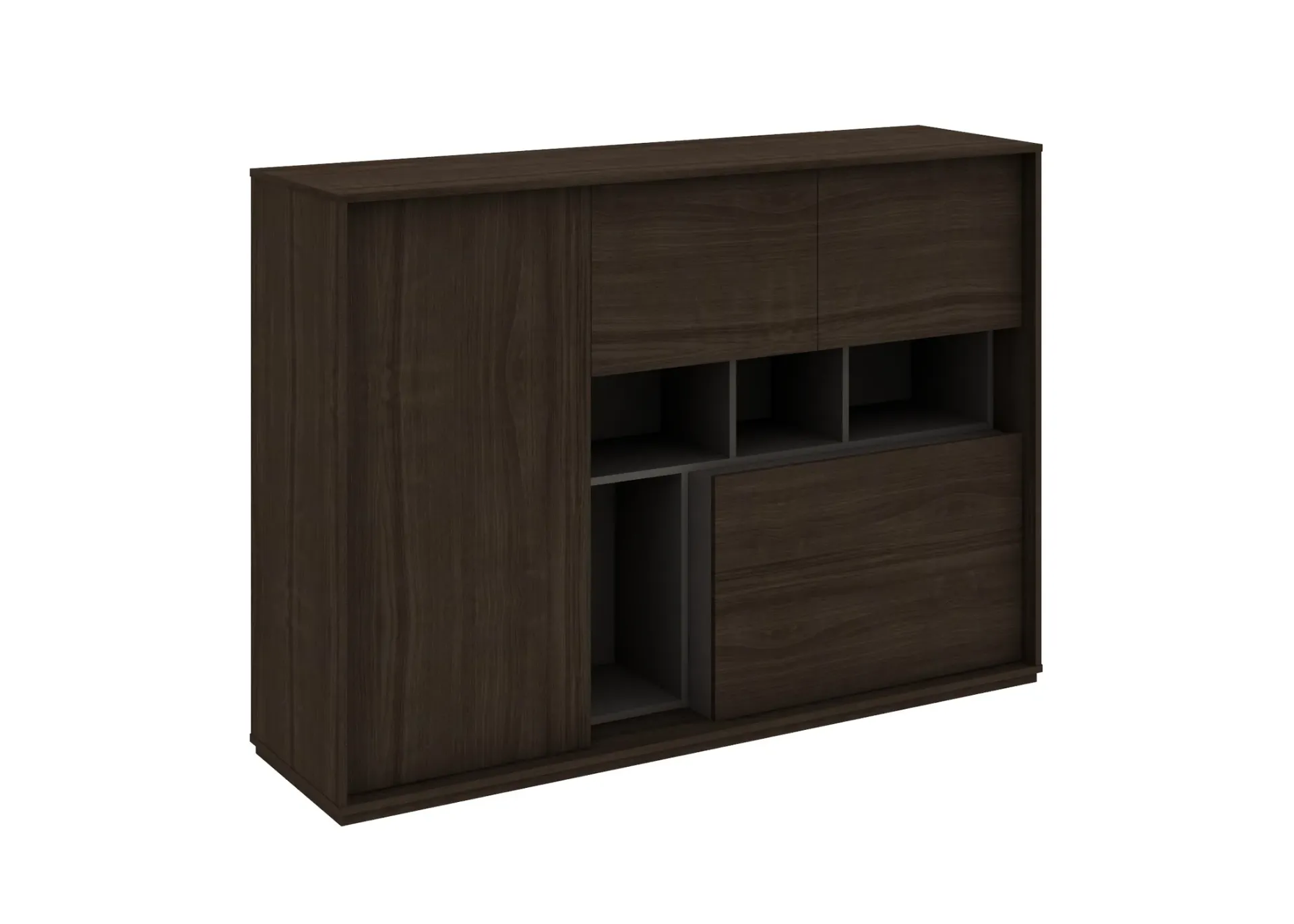 Bota Cabinet (MF006-Dark Walnut)