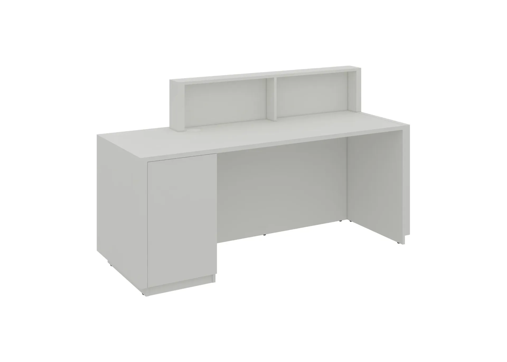 Line Reception Table A (MF001 Moonlight White)