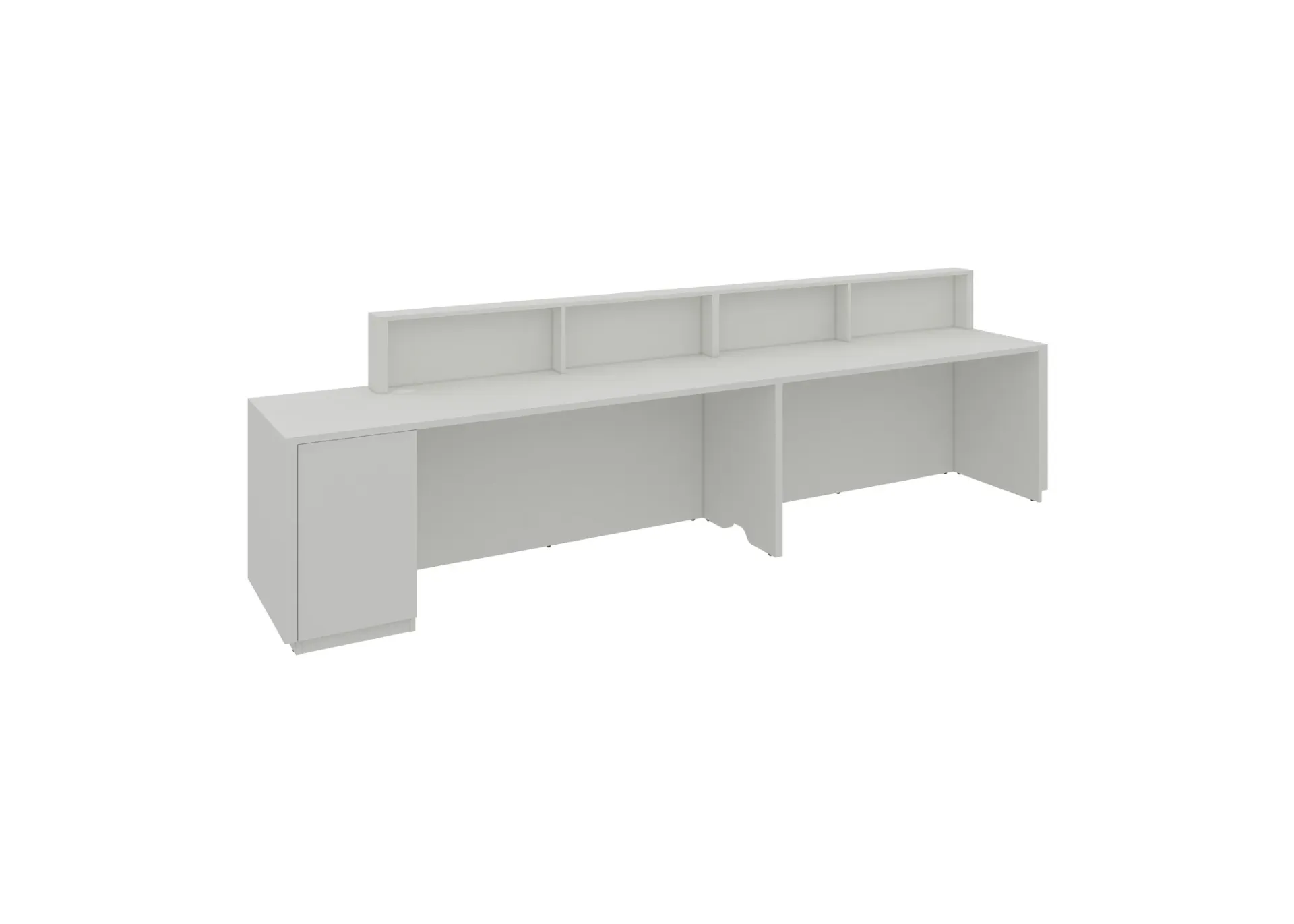 Line Reception Table C (MF001 Moonlight White)