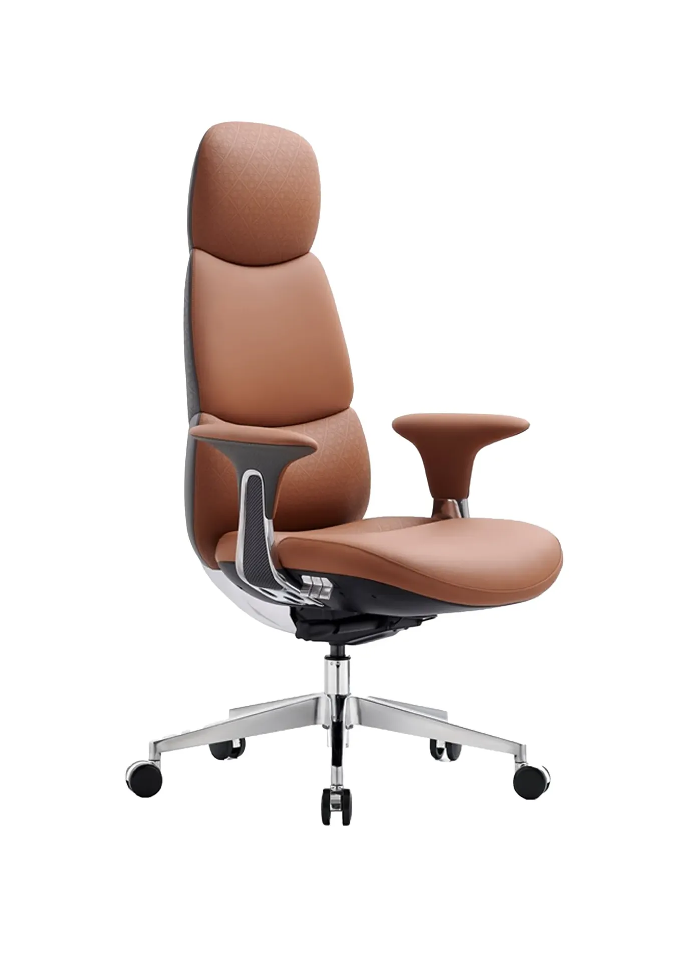 SERMON PU Leather High Back Chair