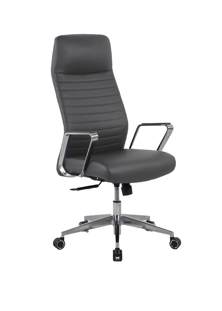 ETHAN PU Leather High Back Chair