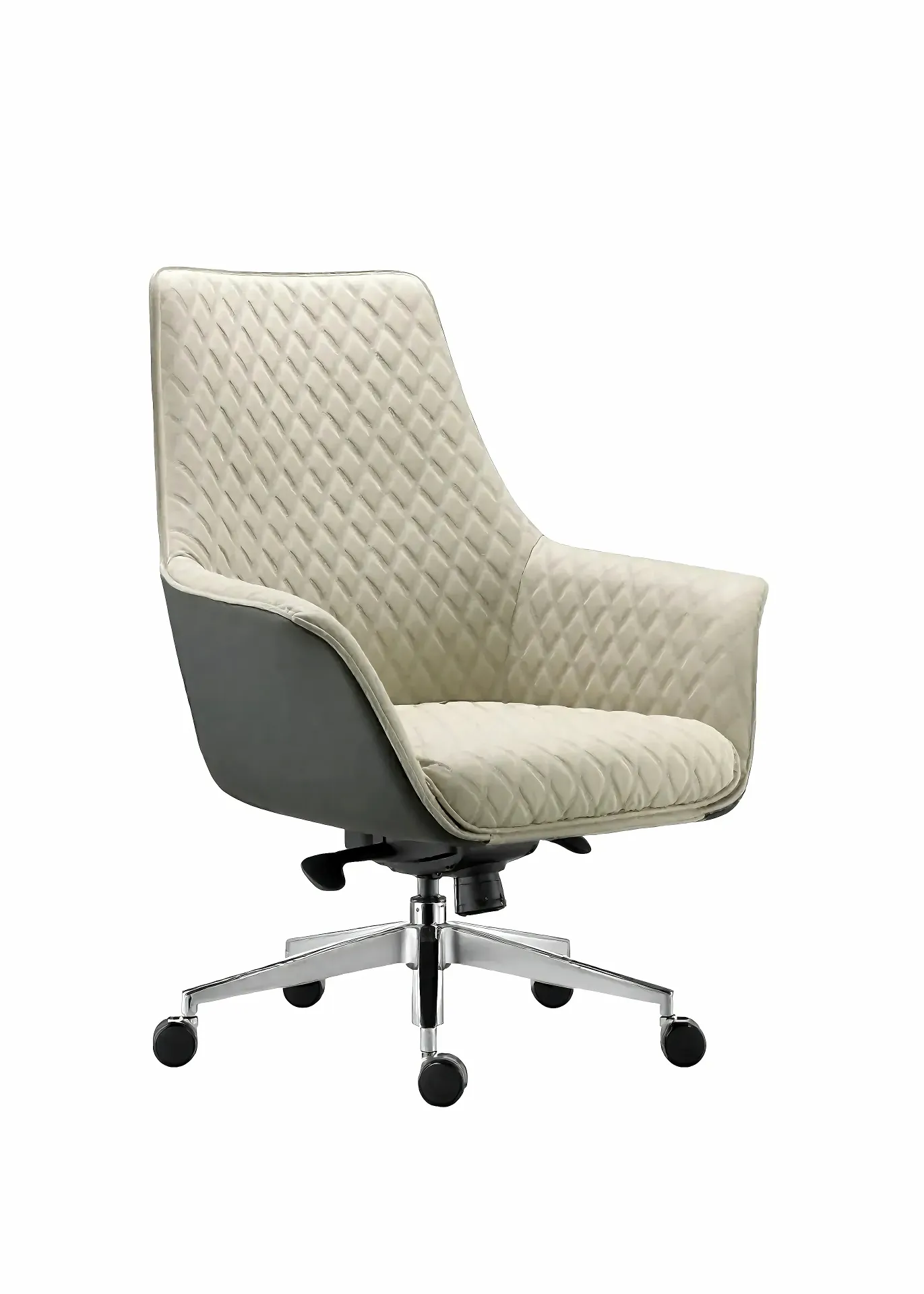 HILDA PU Leather Mid Back Executive Chair