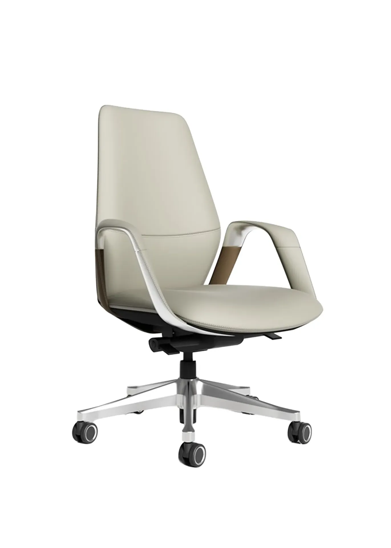 MARINER PU Leather Mid Back Executive Chair 
