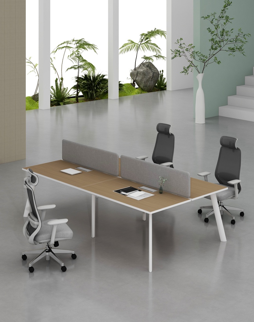 Agile 2 Series - Double side workstation (Cluster of 4)