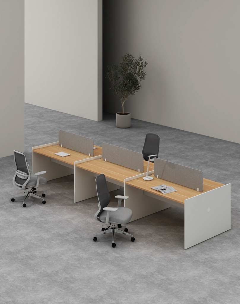 Feta Series - Double side workstation (Cluster of 6)