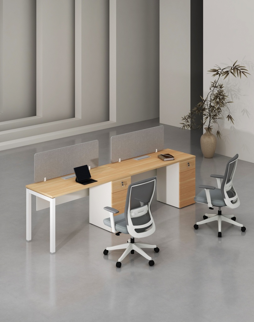 Base Series - Single Side WS (2pax) with Pedestal (1D+1F)